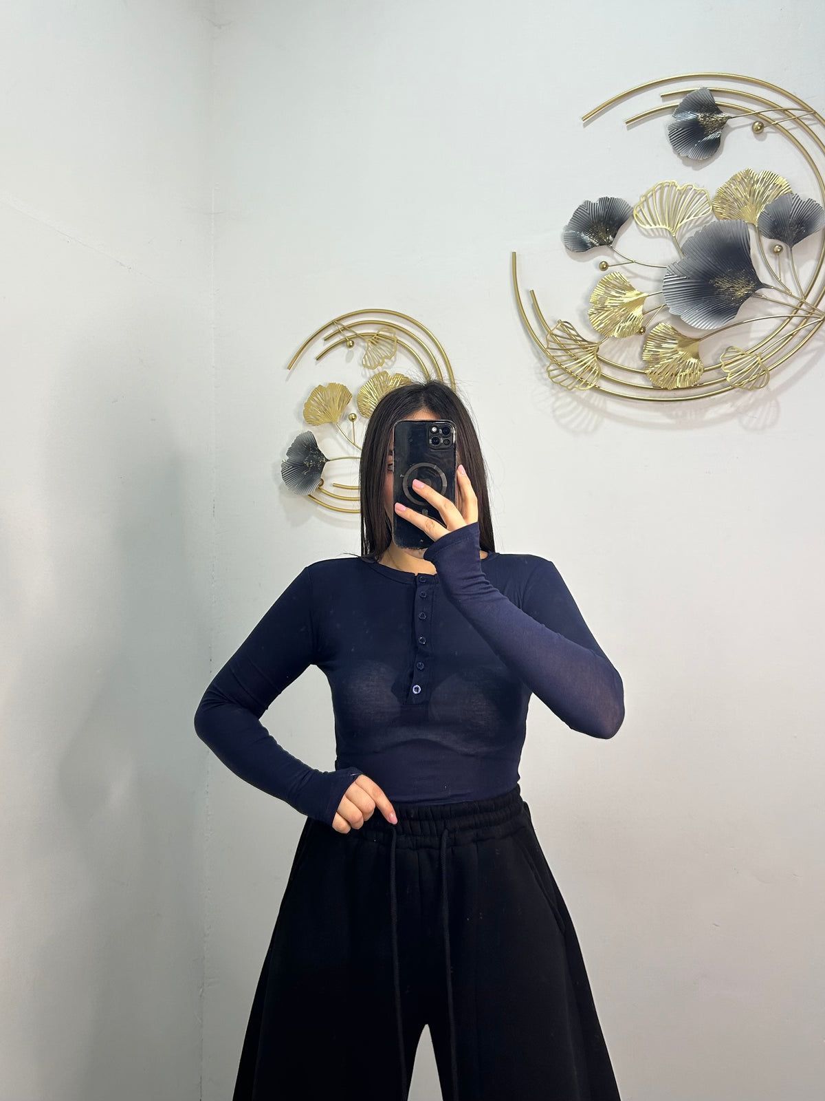 MAGLIA LOLA CON BOTTONCINI