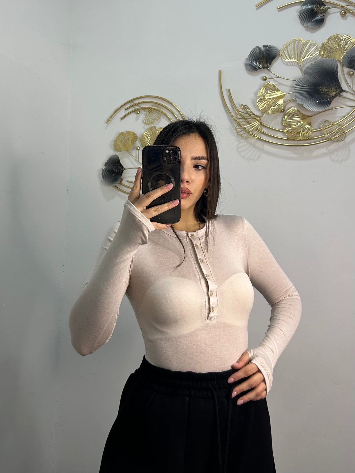 MAGLIA LOLA CON BOTTONCINI