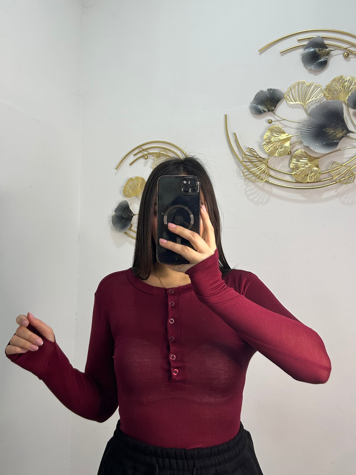 MAGLIA LOLA CON BOTTONCINI